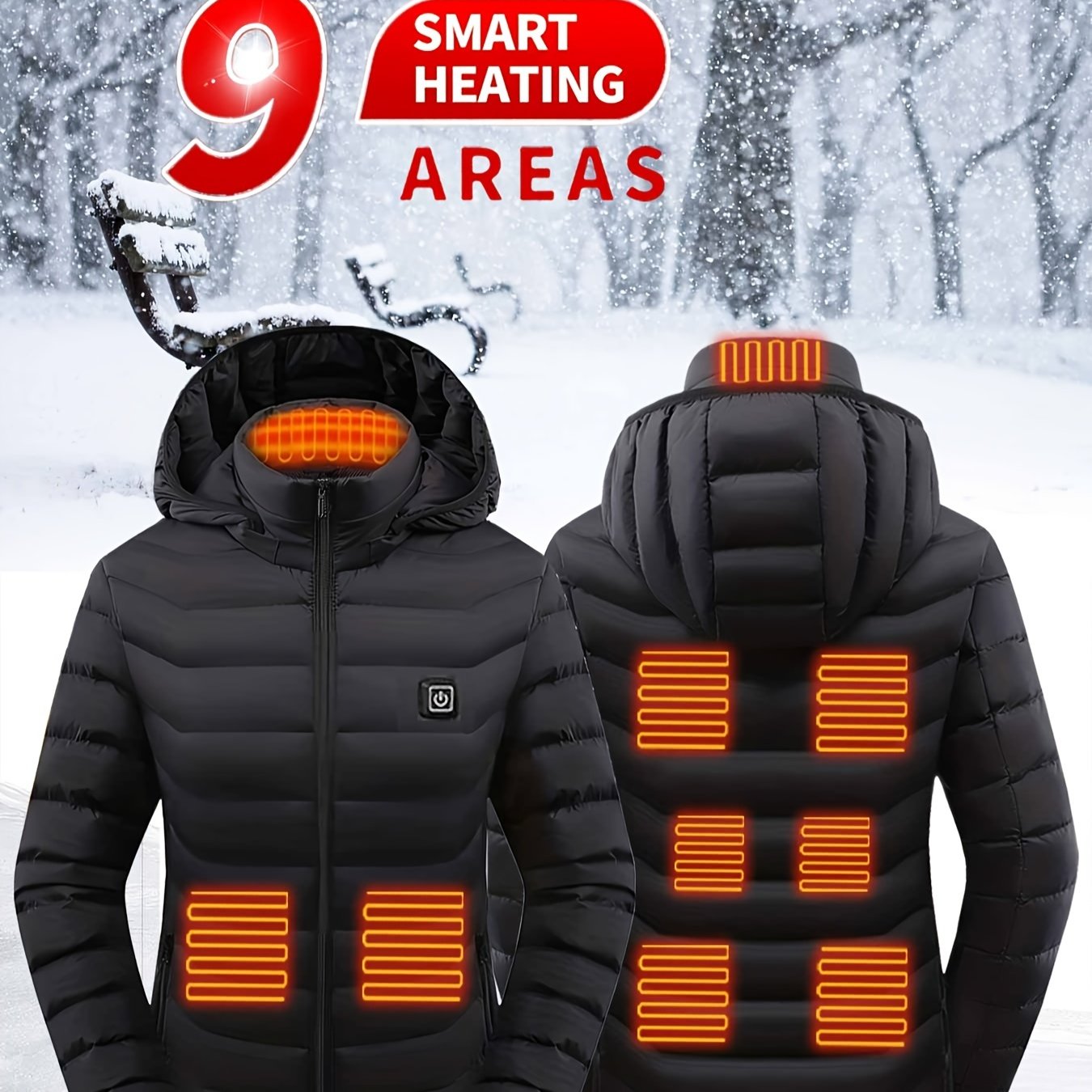 Zara | Women’s Heated Jacket – USB Rechargeable & Lightweight