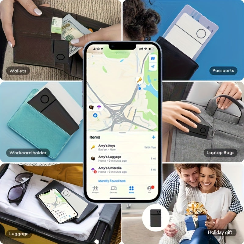 SafeTrace | Card Tracker - Ultra-Slim & Rechargeable