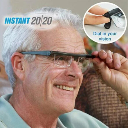 VisionFlex | Adjustable reading glasses without prescription for clear vision at any distance