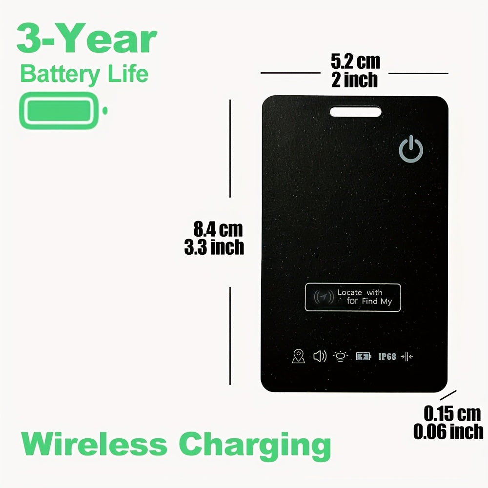 WalletMate | Ultra-Thin Tracking Card – iPhone Ready