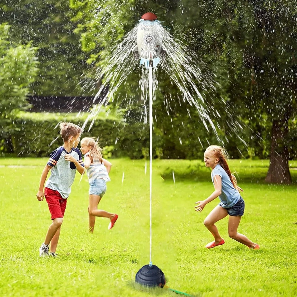 SplashRocket | Flying Water Fun with 360° Sprinkler