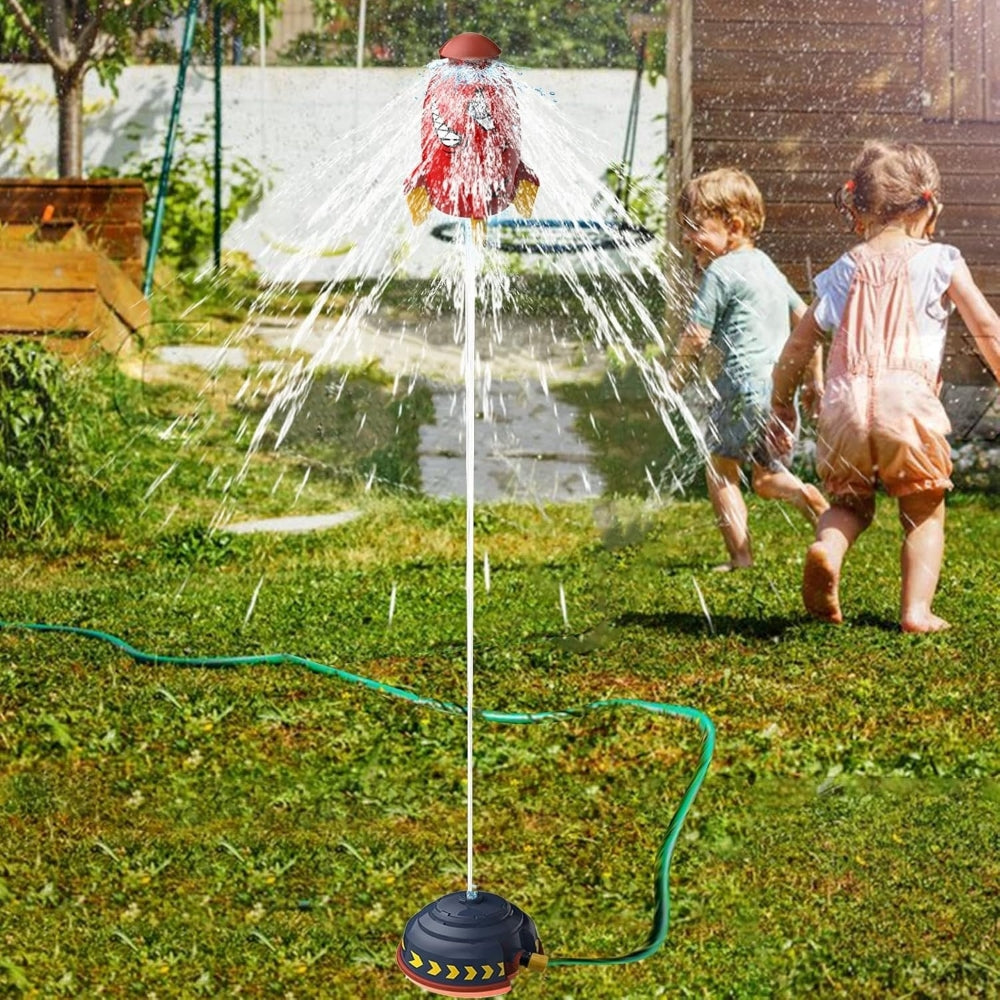 SplashRocket | Flying Water Fun with 360° Sprinkler