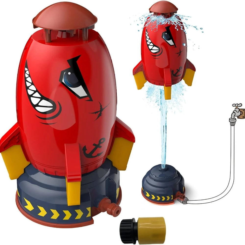 SplashRocket | Flying Water Fun with 360° Sprinkler
