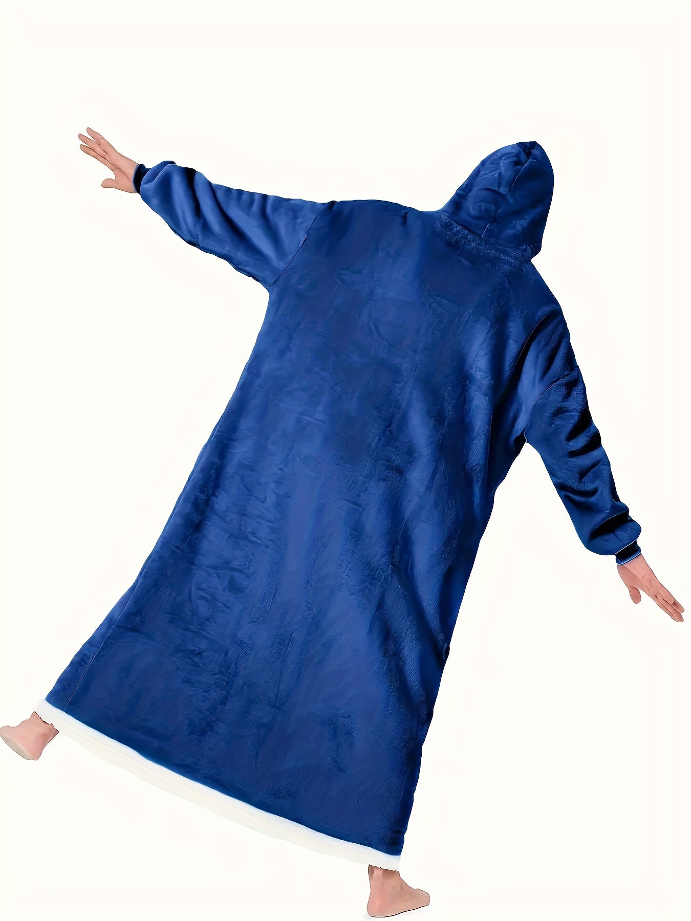 LoungeMate | Men’s Hooded Robe – Warm Flannel & Cosy Plaid