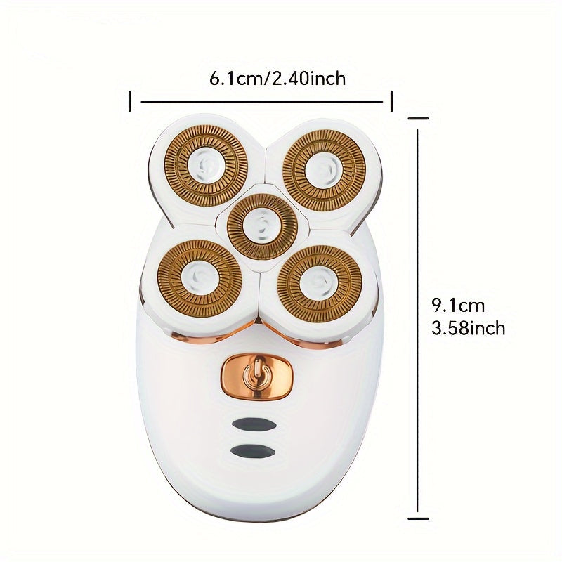 PureGleam | Women's shaver - 5-blade system for gentle hair removal