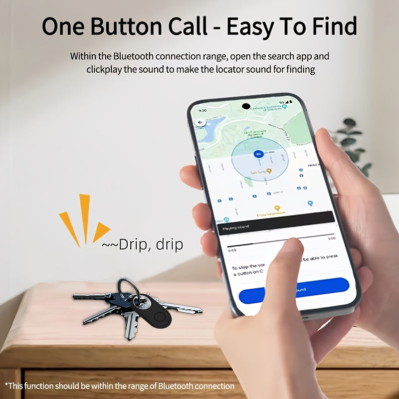 TrackGo | Compact Smart Tag – Secure Valuables Anywhere