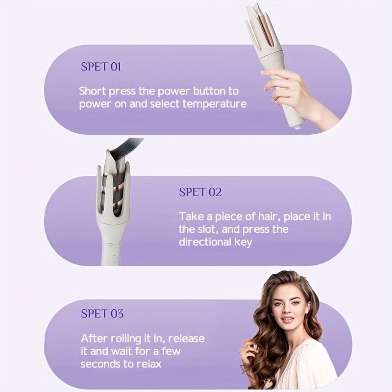 WaveFlex | Curling Wand – 32mm Barrel for Soft, Long-Lasting Waves