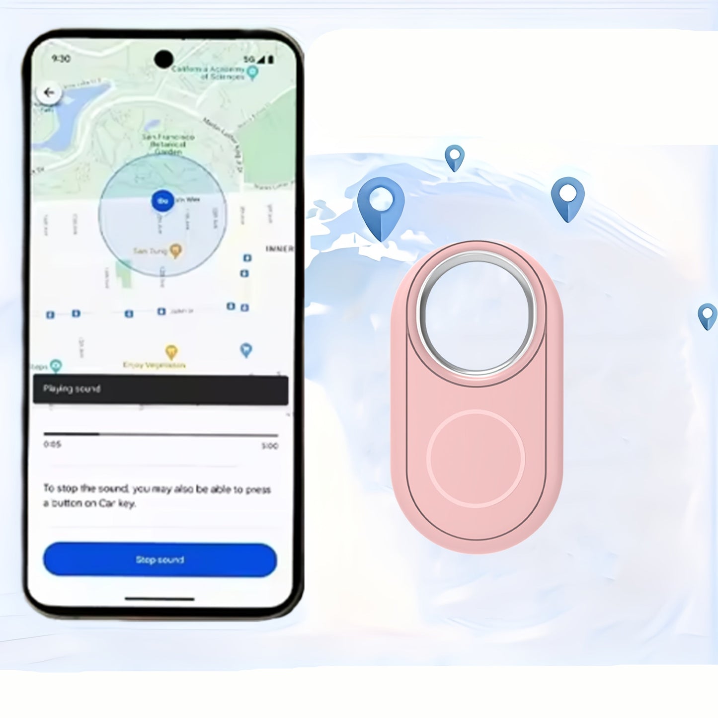 FindPro | Smart Bluetooth Tracker – Worldwide Anti-Loss Alerts