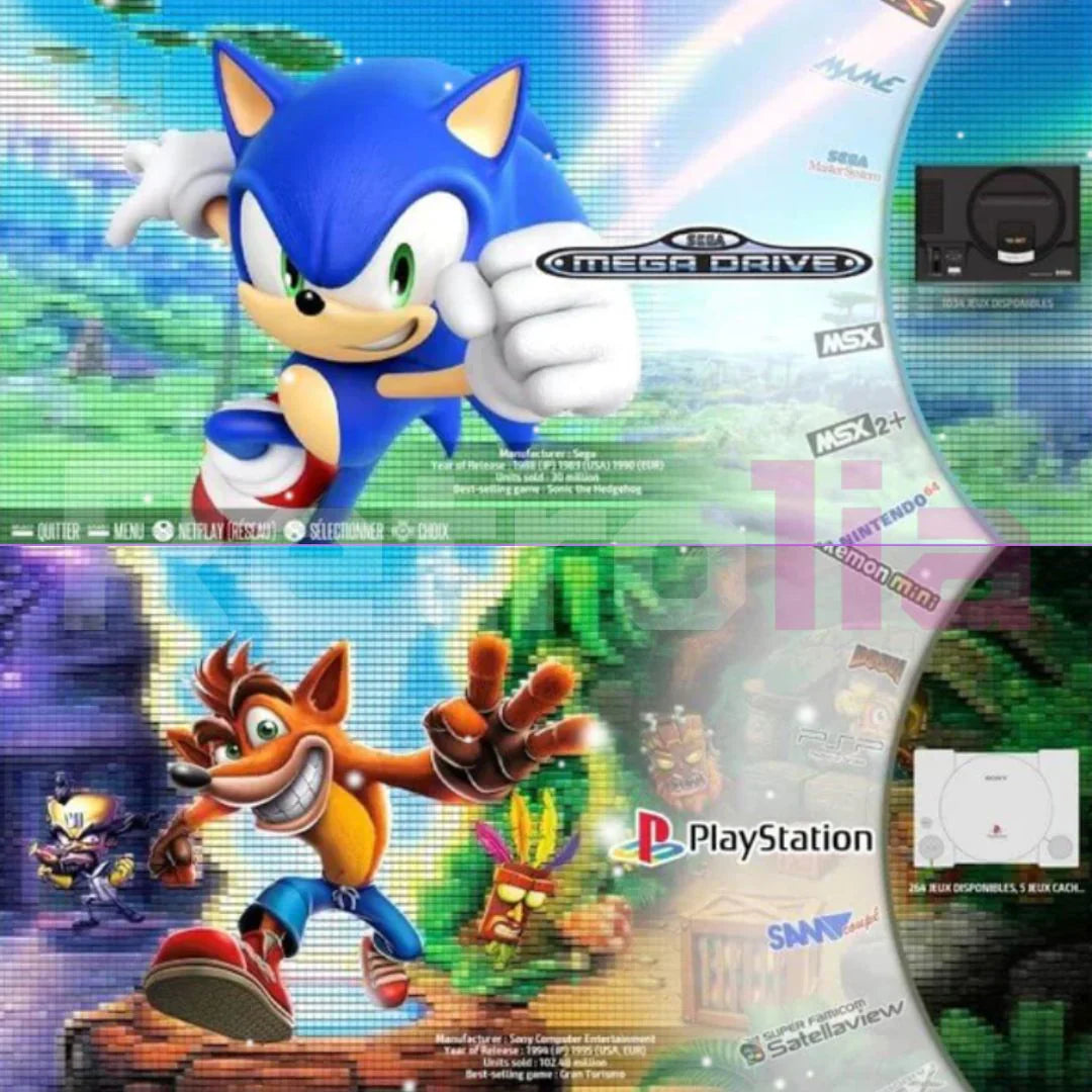 GamePort | Retro Gaming Console with 20,000 Classics