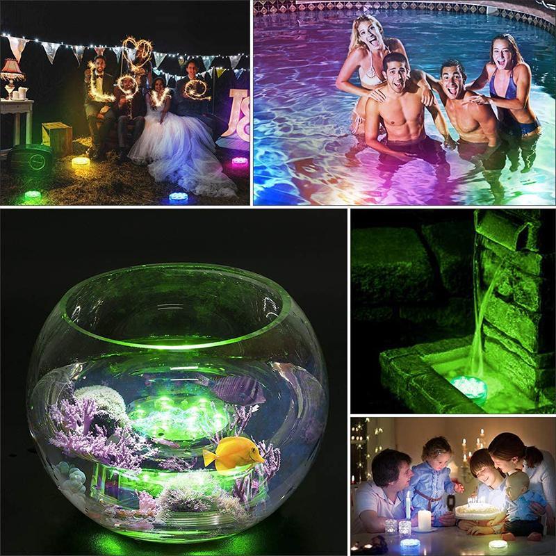 LumoPod | LED Party Light – Magnet & Suction Mount, Waterproof IP68