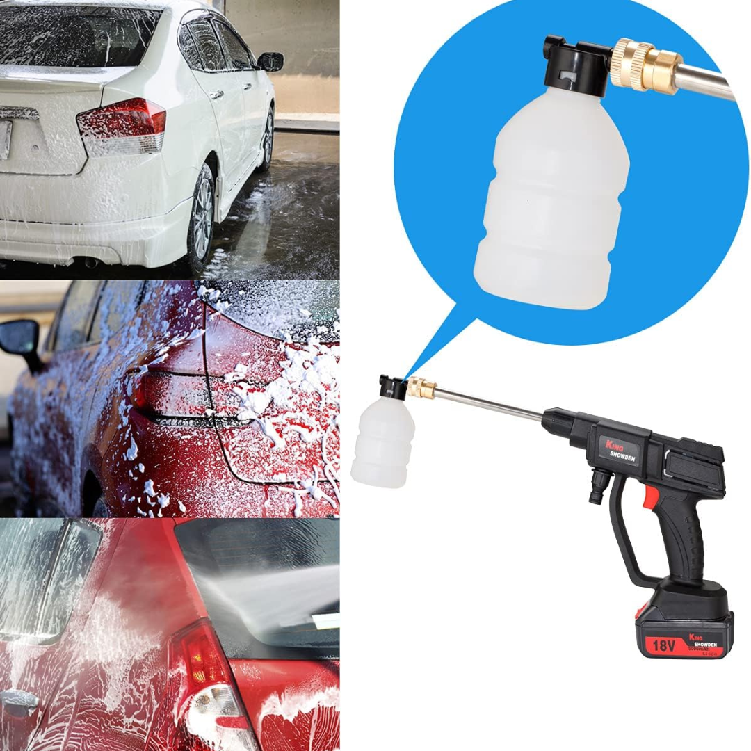 QuickWash | Cordless High-Pressure Cleaner with 2 Batteries