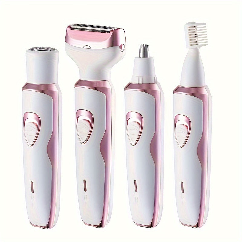 LuxeCare | Rechargeable ladies' shaver - Gentle 4-in-1 care everywhere