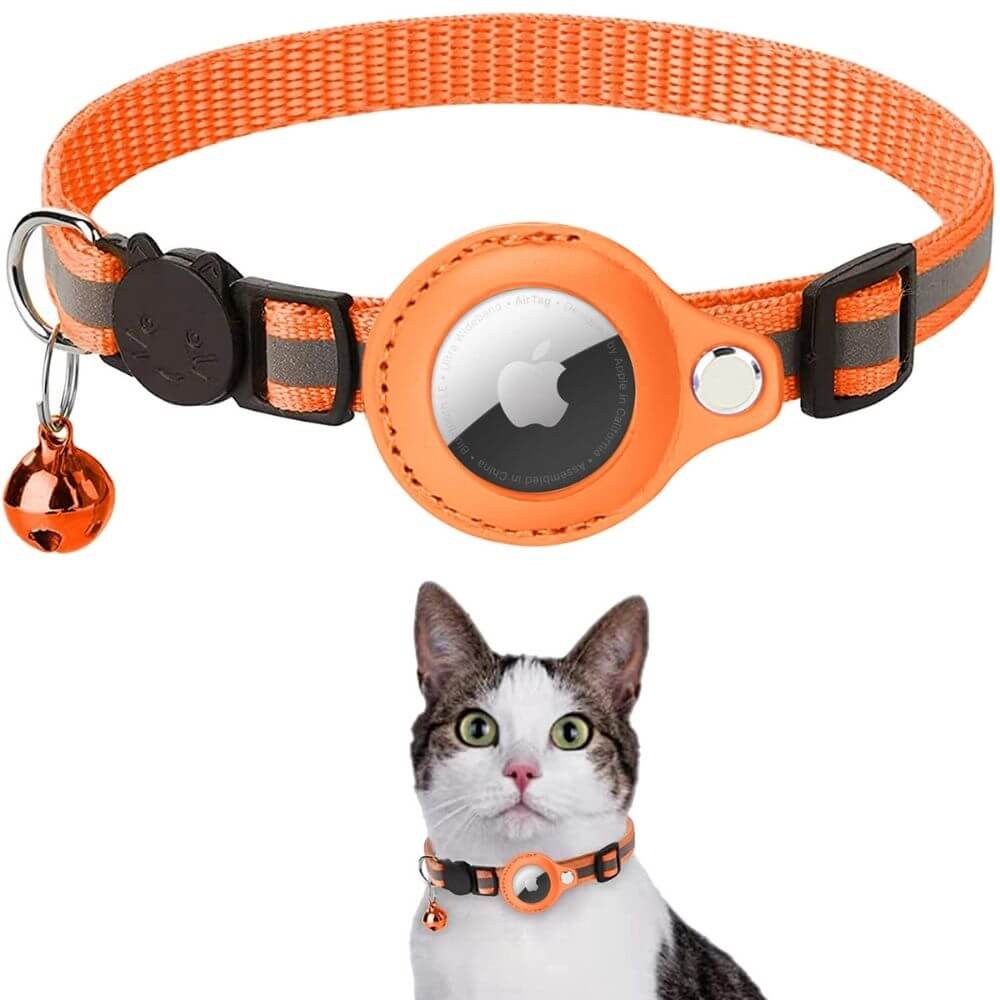 TrackTail | Cat collar with GPS tracker mount & safety clasp