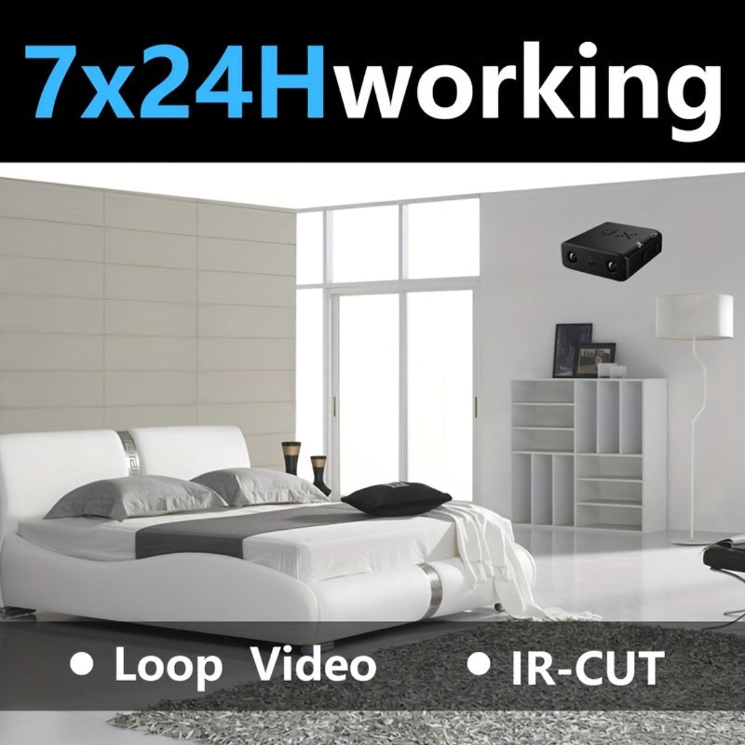 WatchDot | Micro Security Camera with Loop Recording & Battery