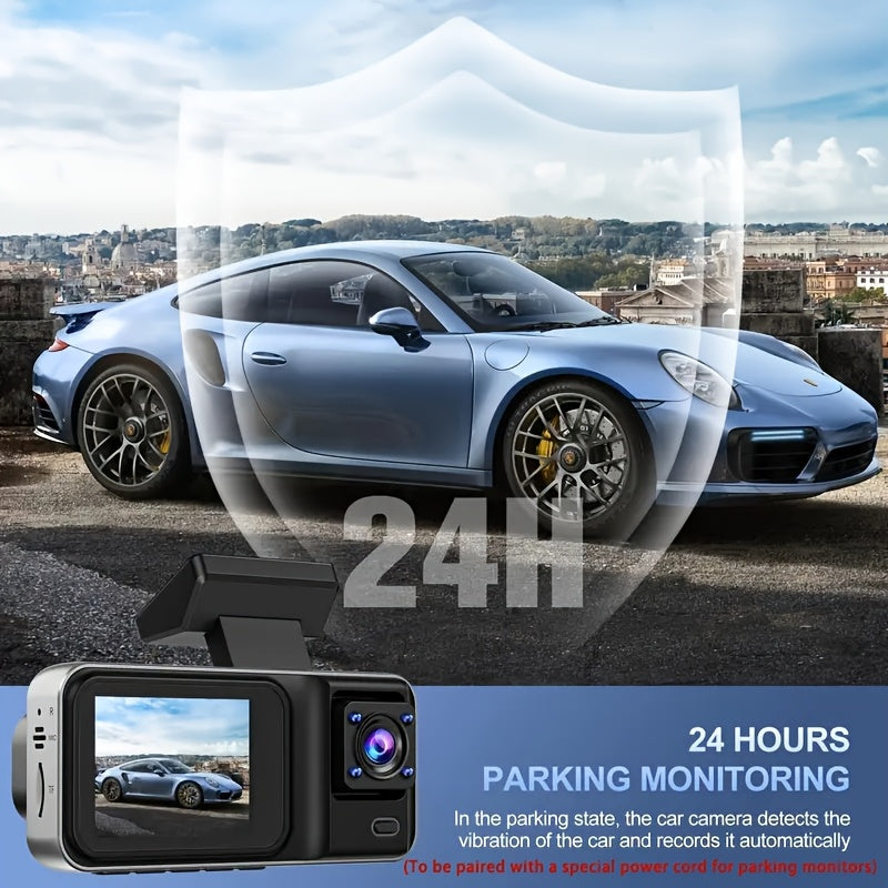 ClearRoad | 1080P Dash Cam – Front, Rear & In-Car View