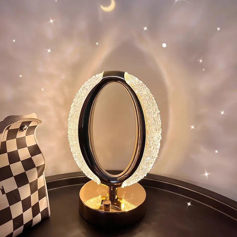 LuminaCrystal | Luxury & Minimalist Crystal Table Lamp