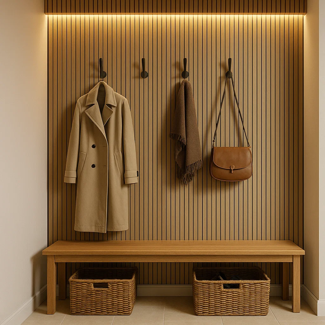 WoodWall | Self-Adhesive 3D Wall Panels with Wood Effect