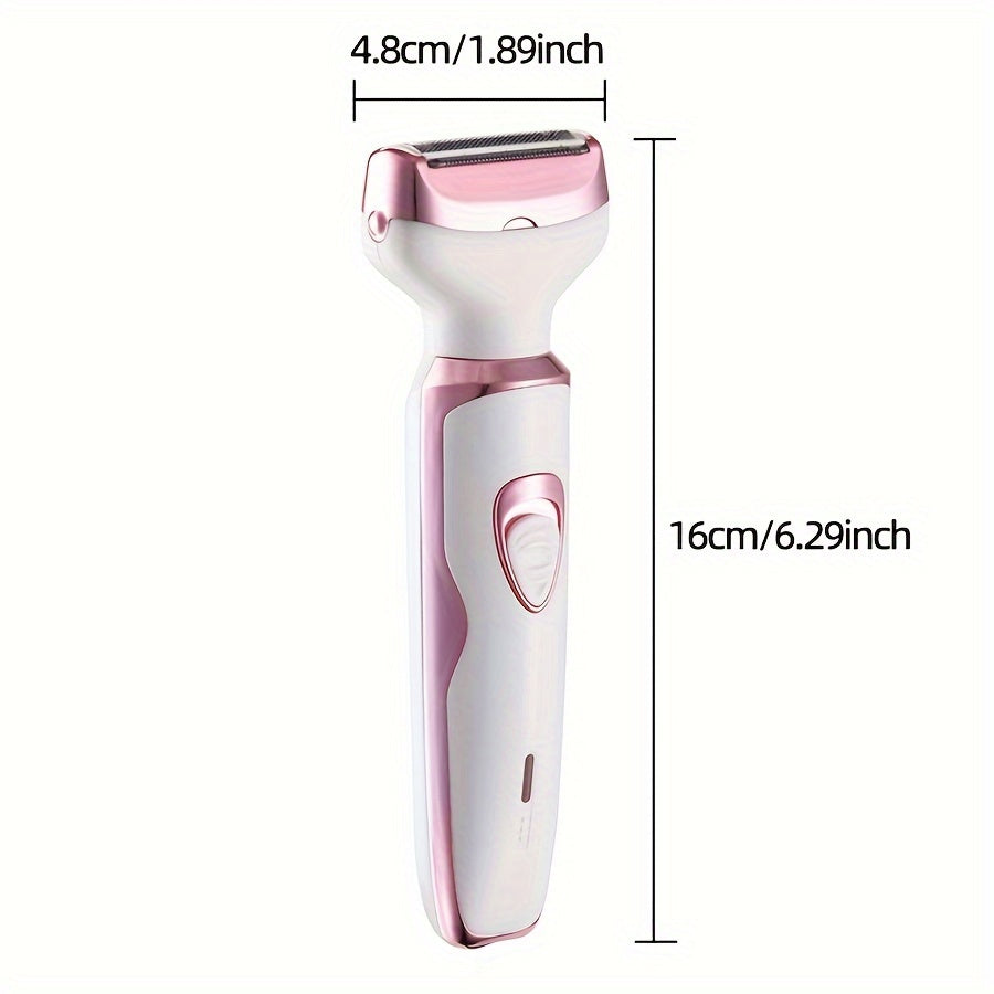 LuxeCare | Rechargeable ladies' shaver - Gentle 4-in-1 care everywhere