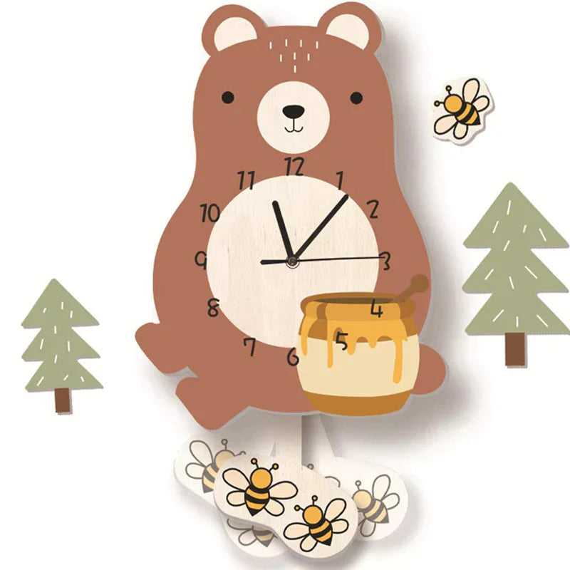AnimalClock | Charming Clock with Animal Design5