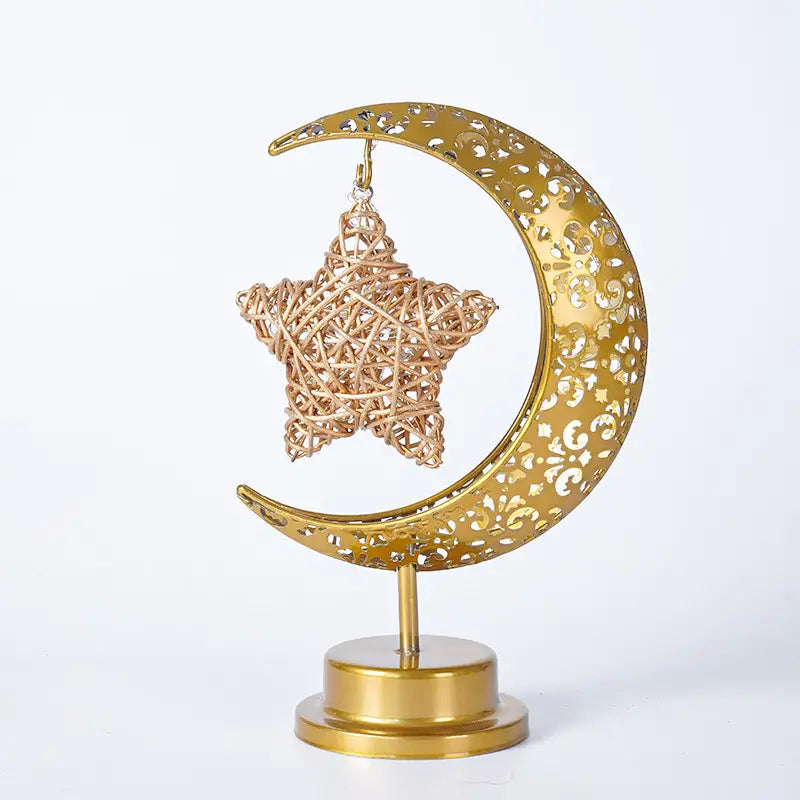 AuraGlow | Creative & Luxurious Moon Table Lamp11