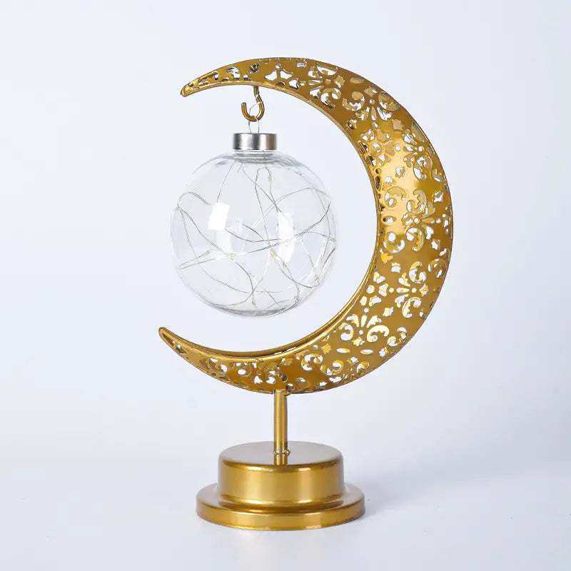 AuraGlow | Creative & Luxurious Moon Table Lamp12