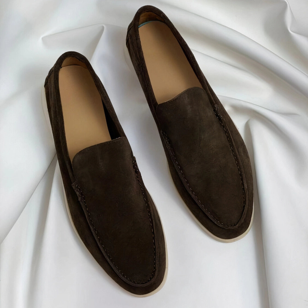 Variant image for Hugo - Men's Black Suede Loafers - Premium Handcrafted Slip-Ons for Comfort-36