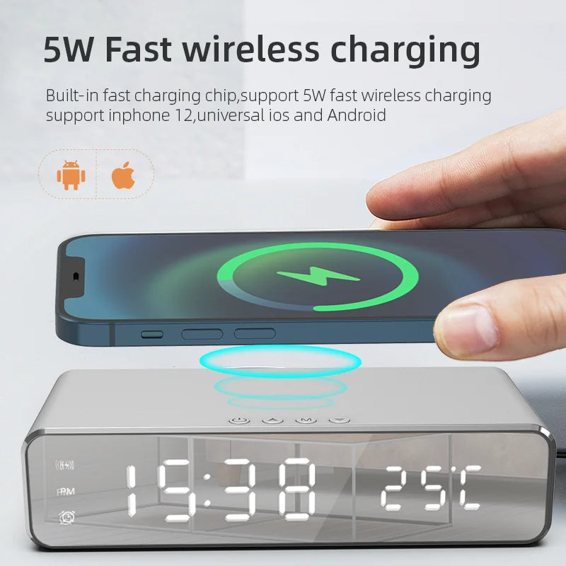 Beam | Alarm Clock with Wireless Charger2