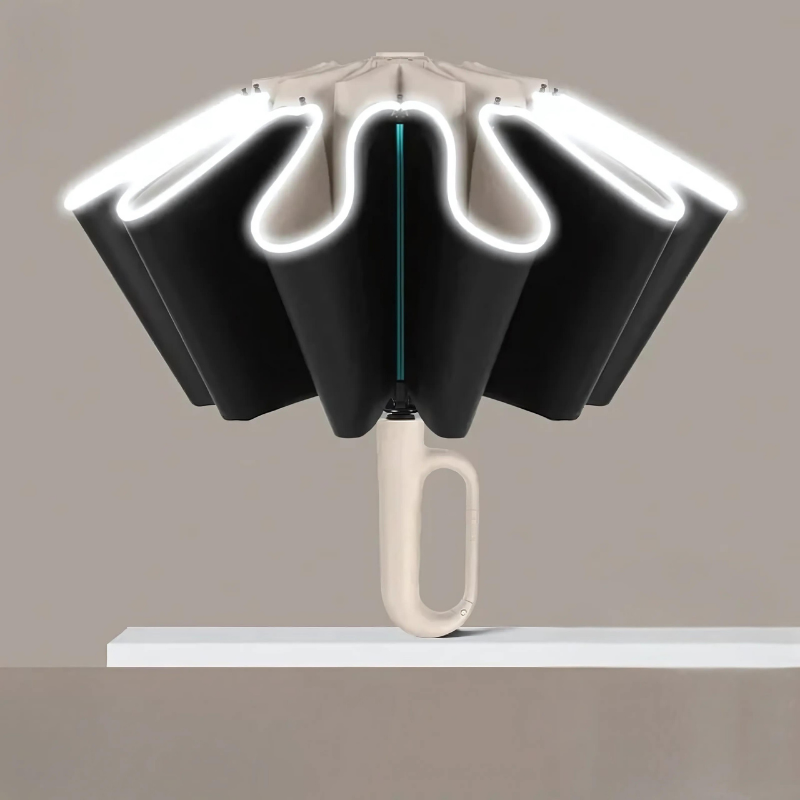 AutoScreen | Automatic Umbrella with Hook & UV Protection