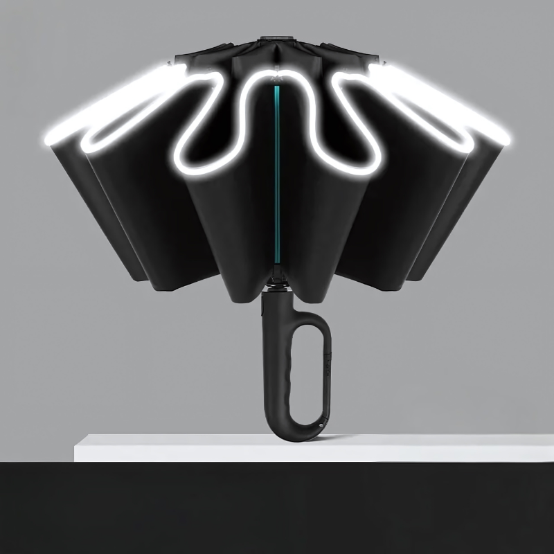 AutoScreen | Automatic Umbrella with Hook & UV Protection