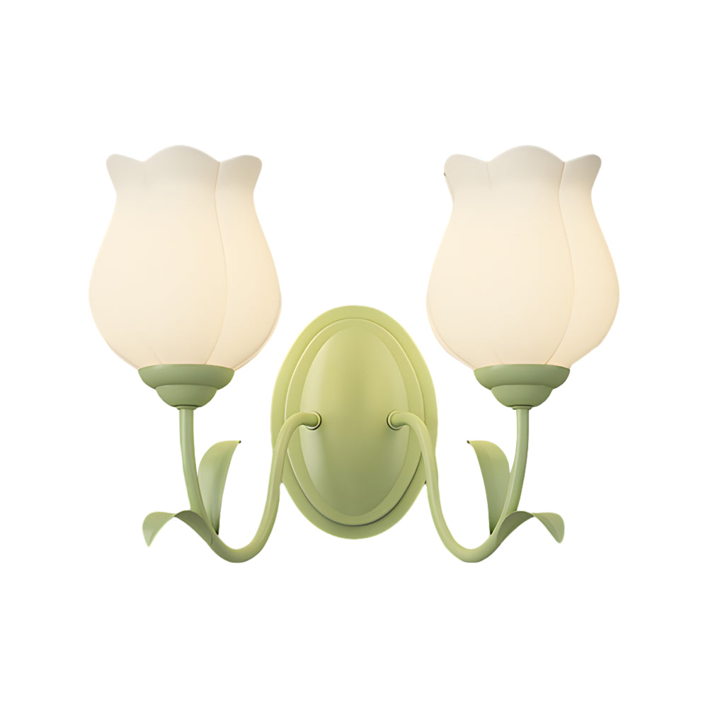 BloomGlow | Artistic Flower Glass Wall Lamp10