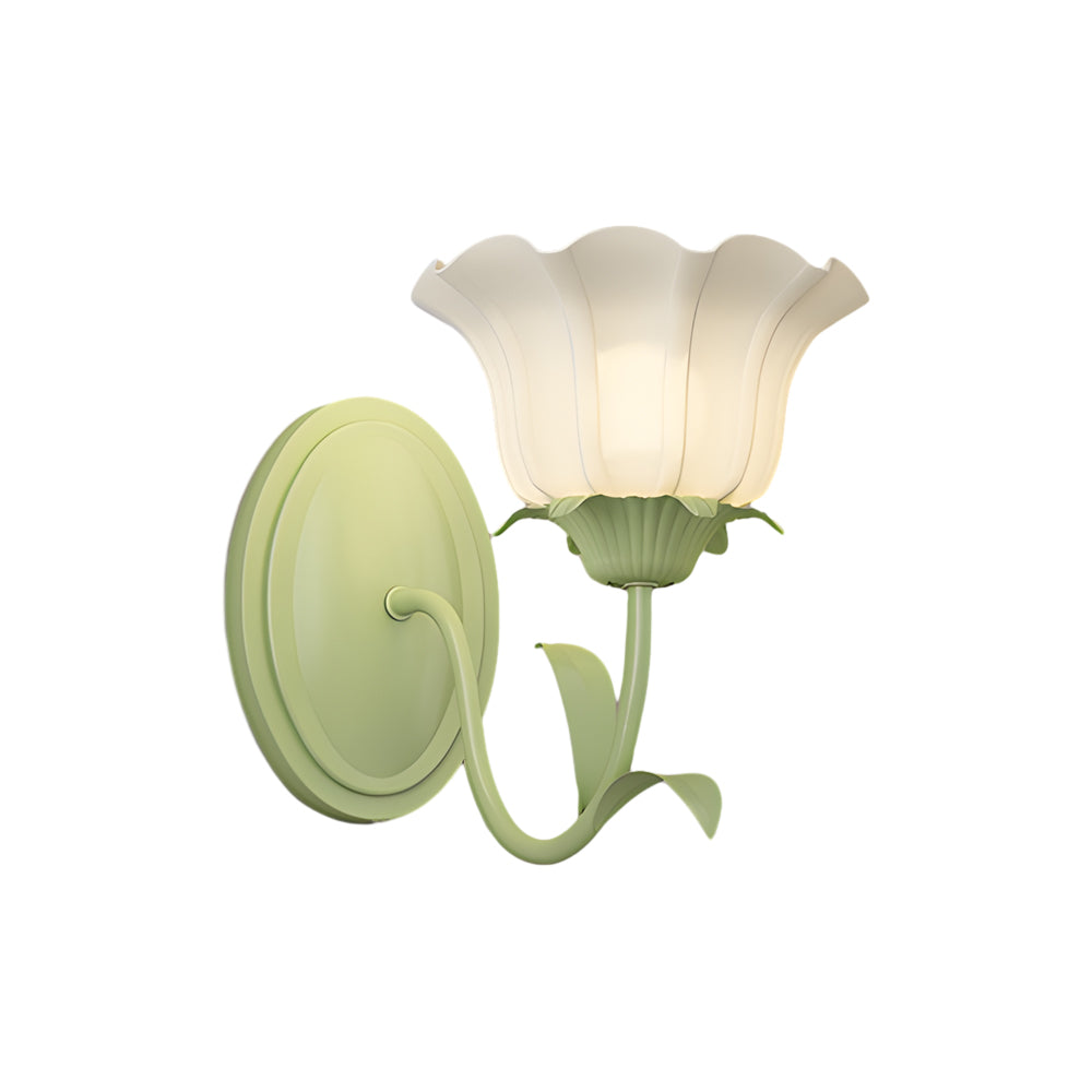 BloomGlow | Artistic Flower Glass Wall Lamp13