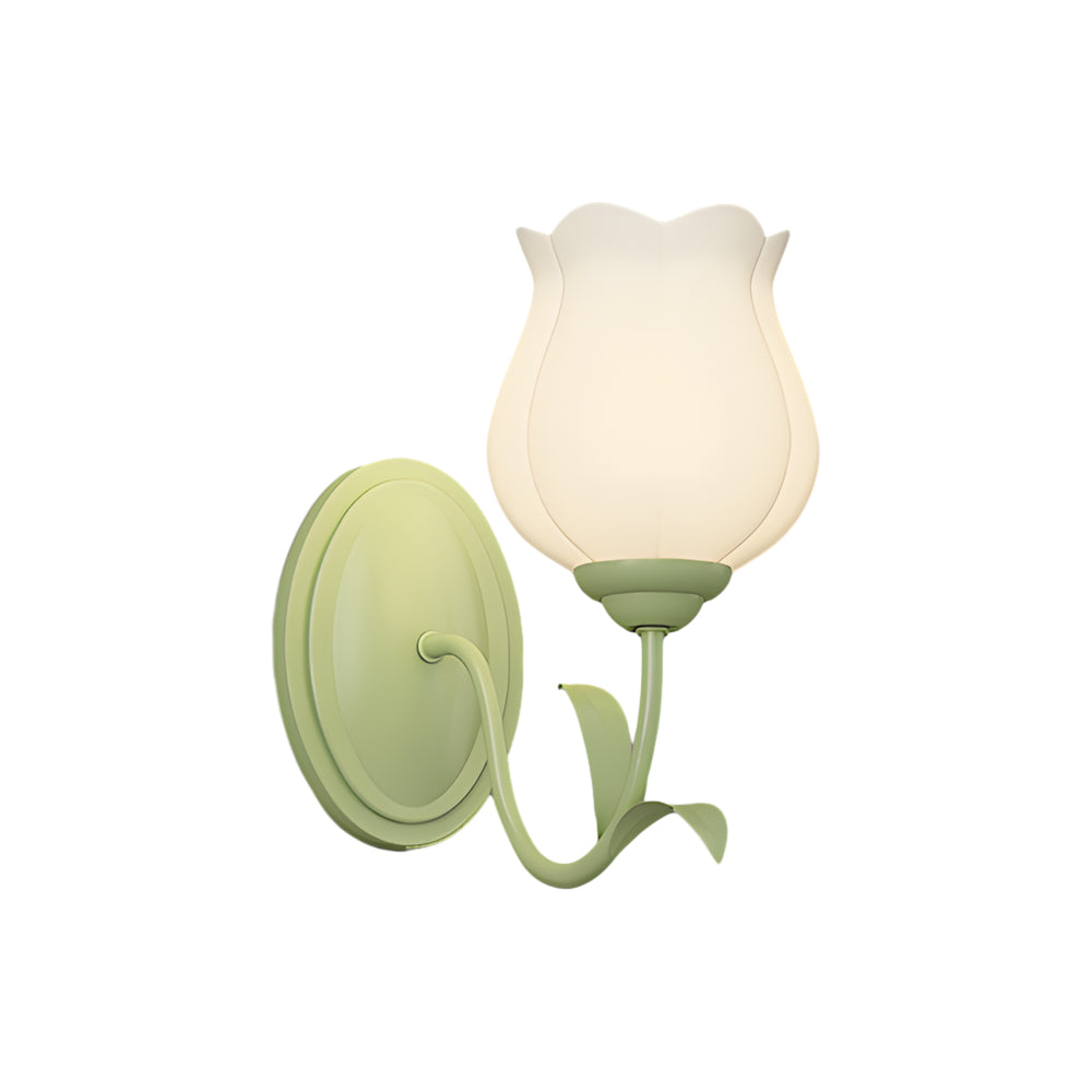 BloomGlow | Artistic Flower Glass Wall Lamp9