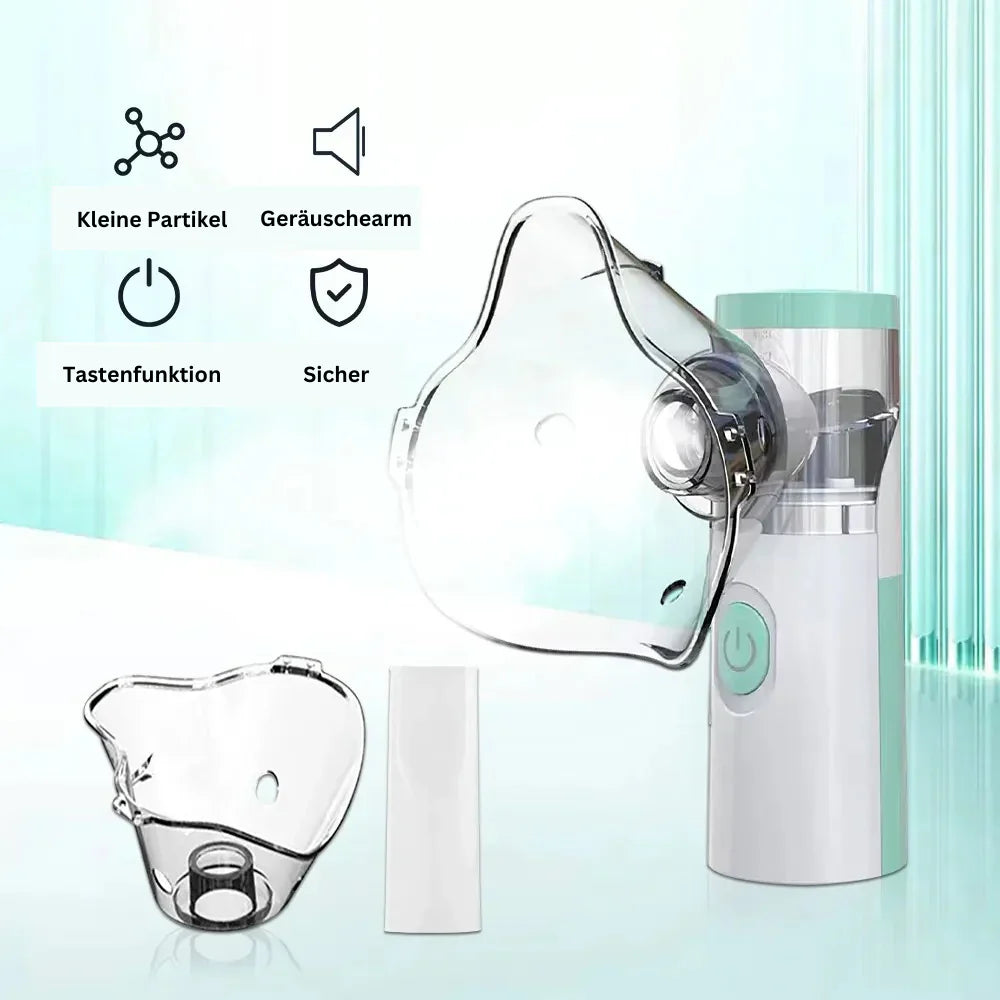 BreatheEase | Portable & Premium Nebuliser Set4