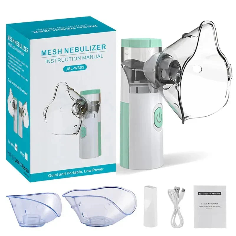 BreatheEase | Portable & Premium Nebuliser Set9