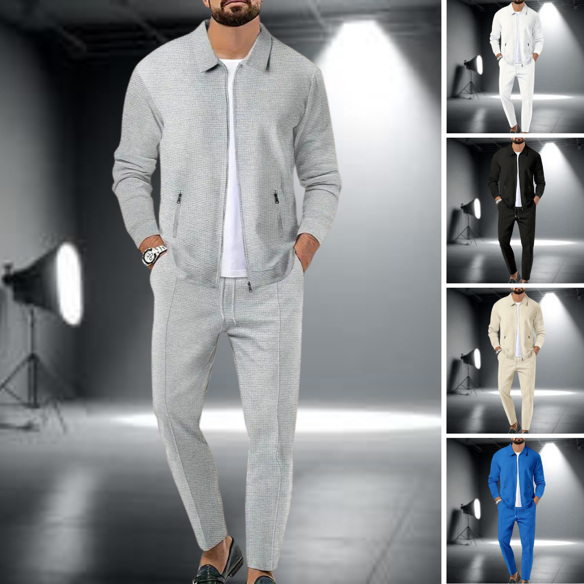 Eliot | Sleek Performance Tracksuit Set | Men Fashion