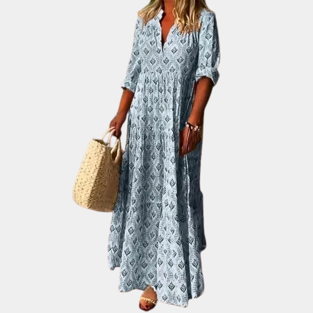 Celeste | Women's Maxi Dress – Chic Summer Elegance-2