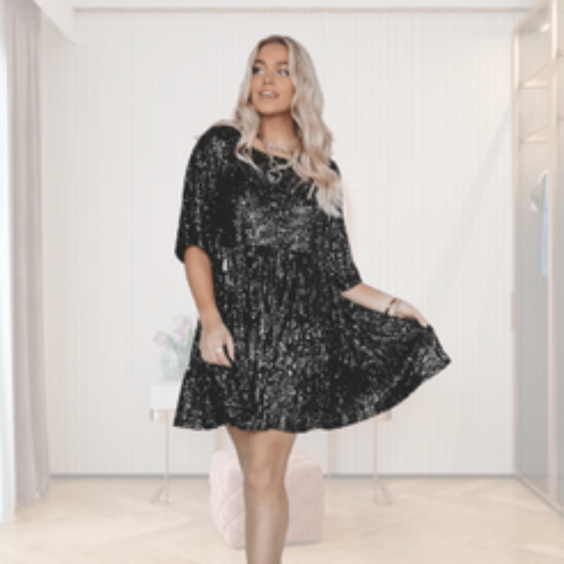 Élodie | Women's Dress – Elegant Flared Hem for Effortless Style-5
