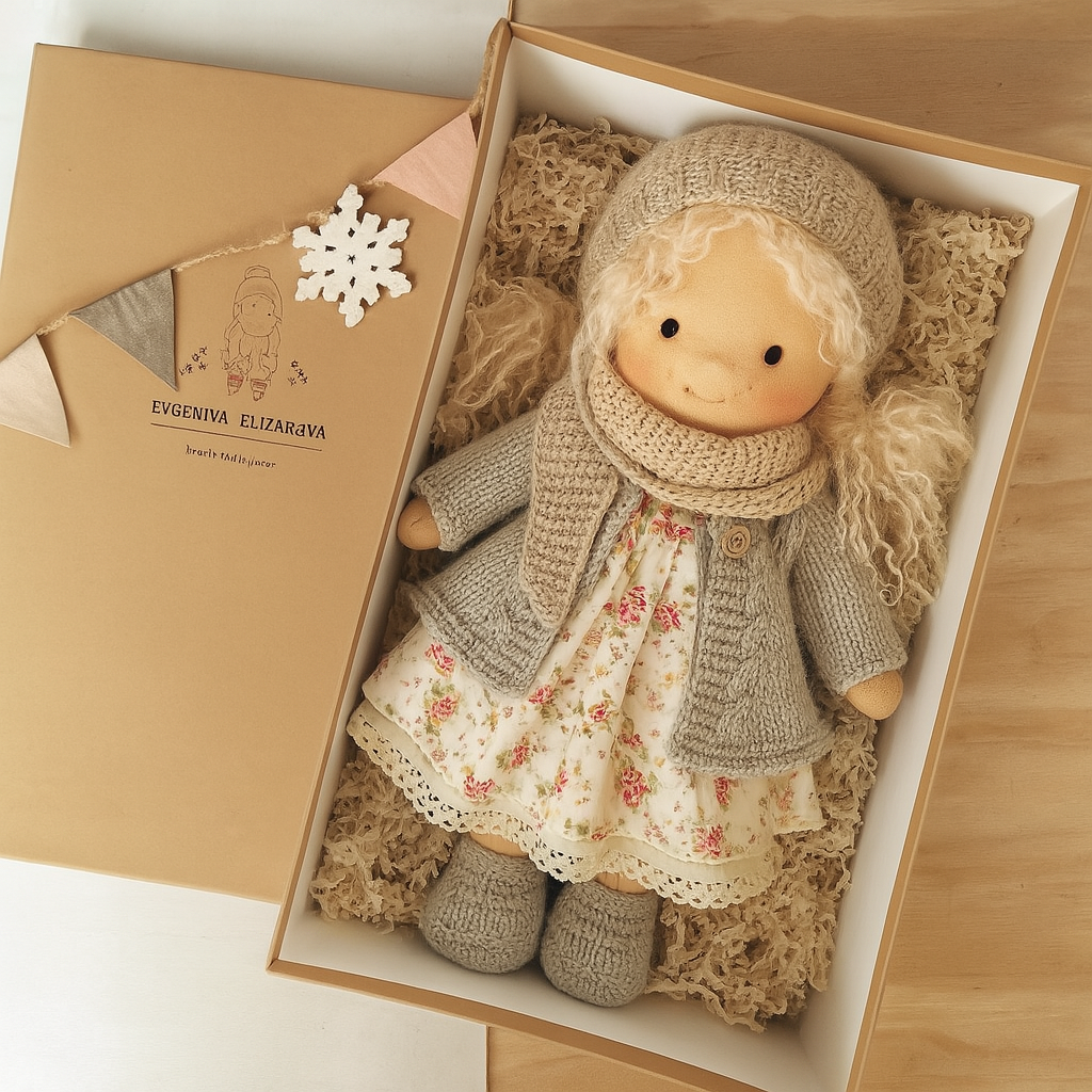 LittleCarol | Handmade Waldorf Doll – Gentle, Washable & Durable