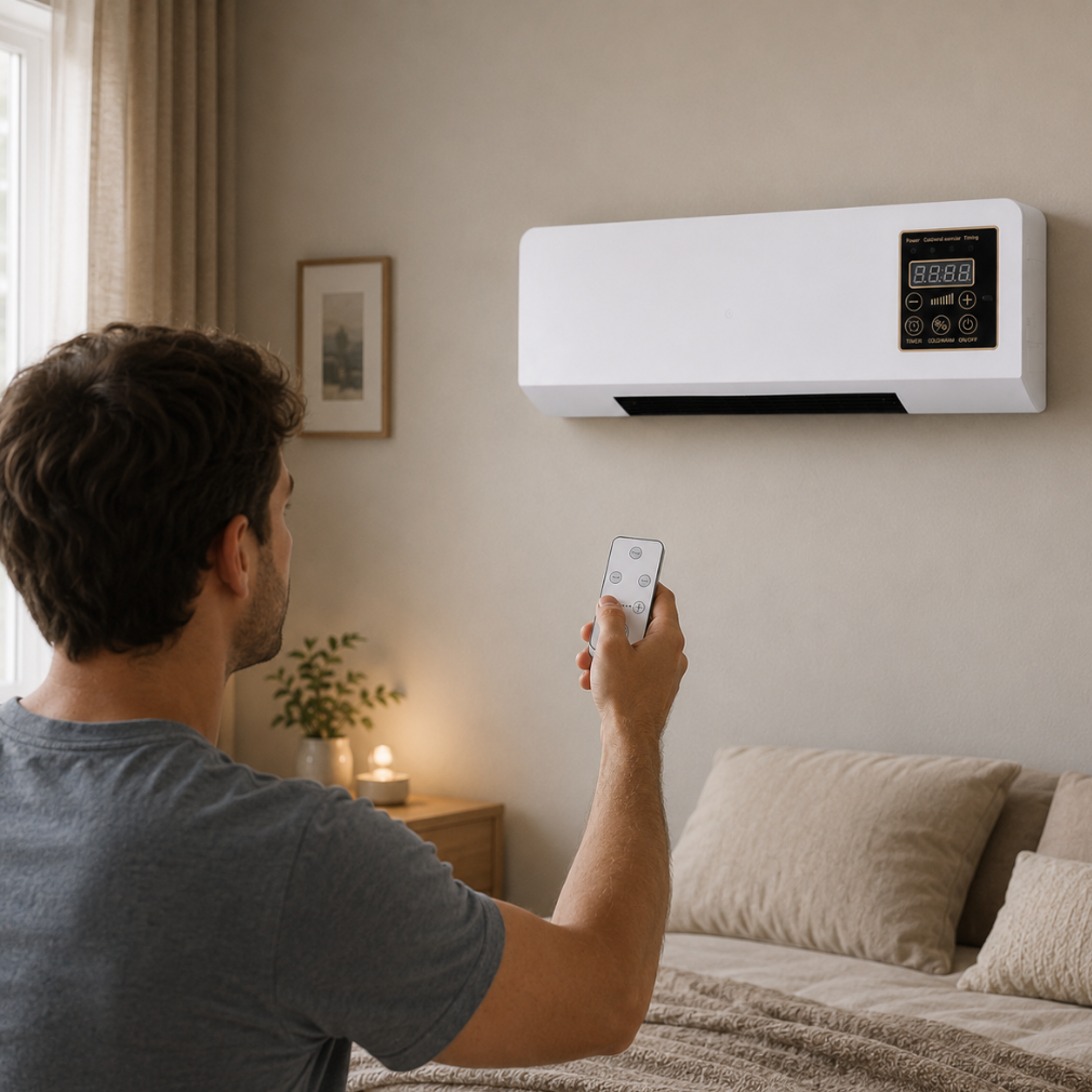 Climera - Modern Wall Mounted Heater With Fan