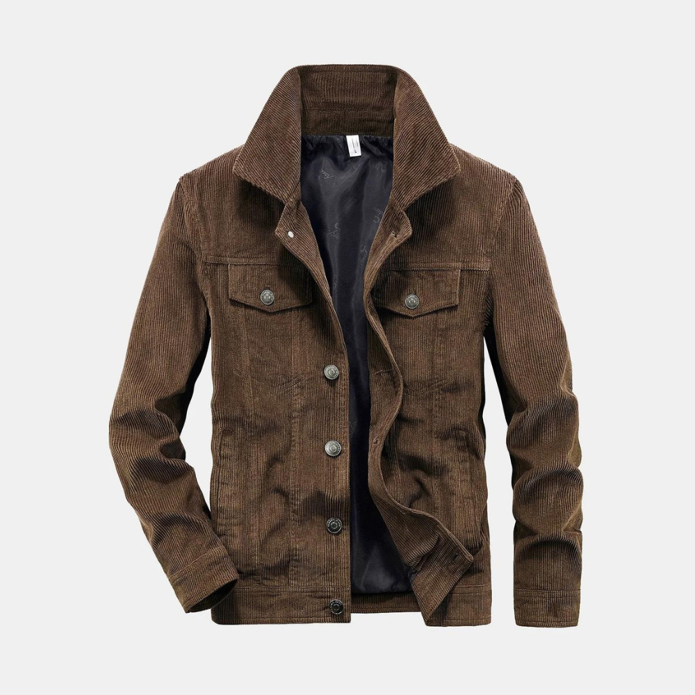 Variant image for Lucien | Men's Jacket – Sophisticated Corduroy Elegance-16