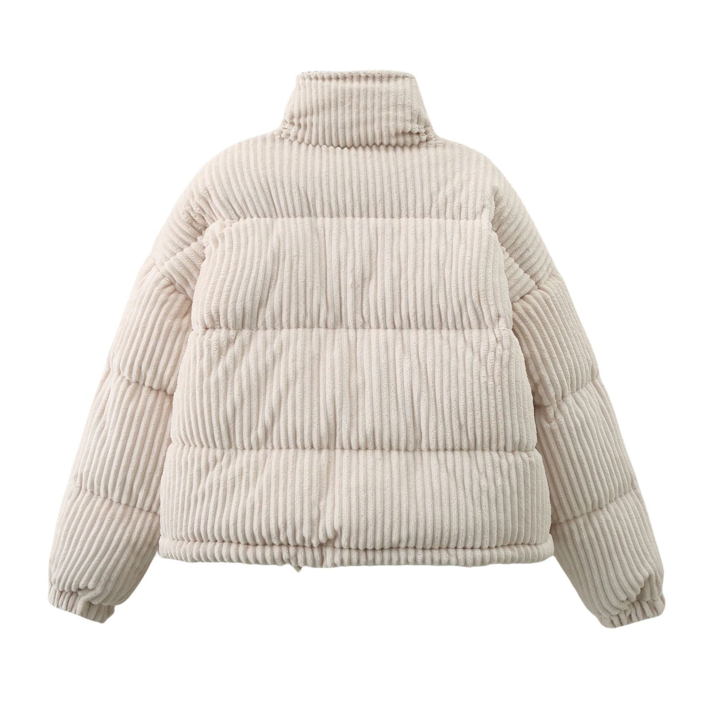 Amore | Women's Jacket – Chic Cropped Puffer Design-3