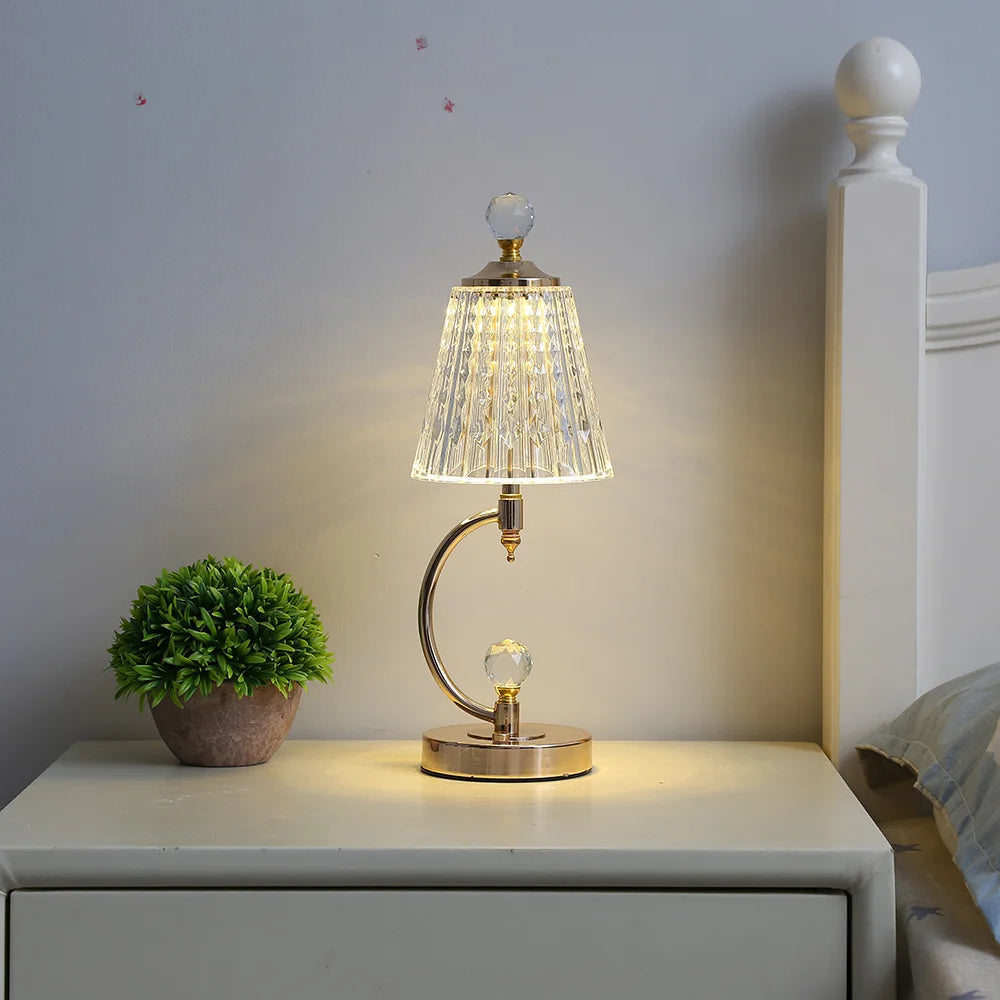 CrystalBeam | Golden Crystal Lamp10