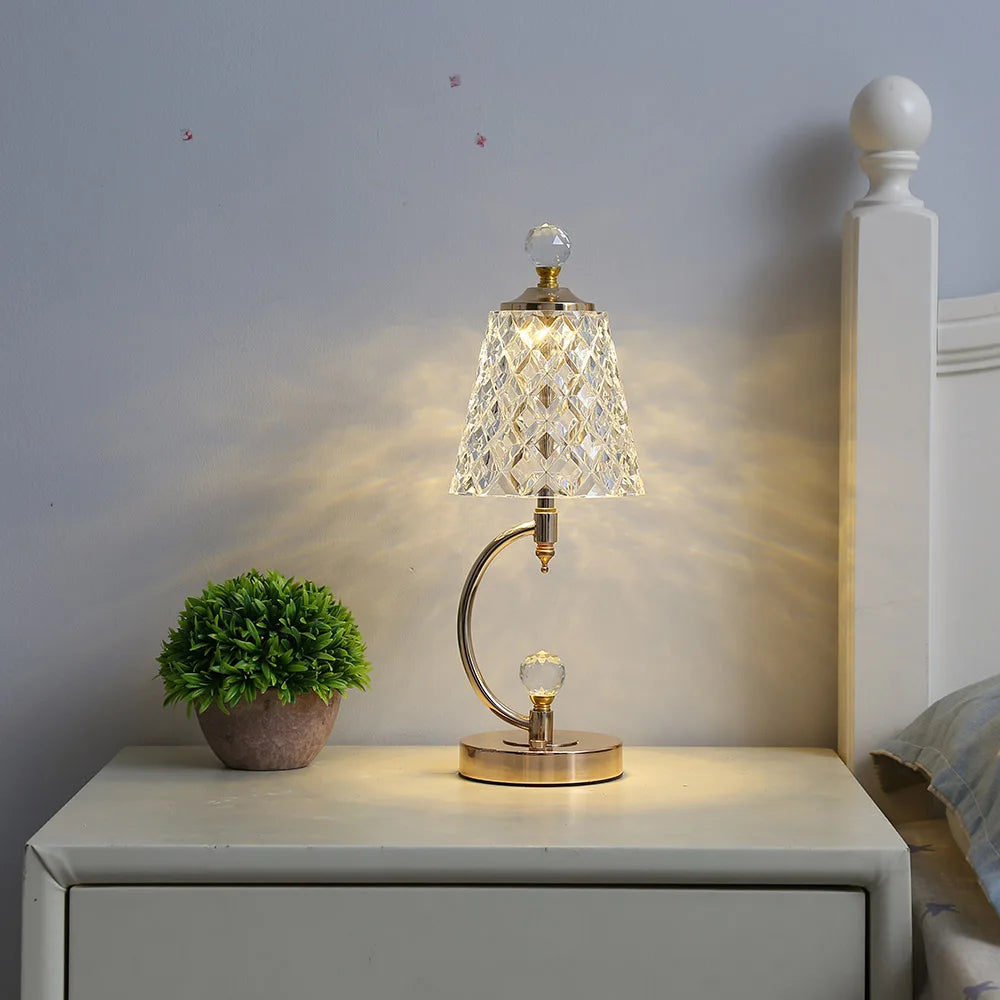 CrystalBeam | Golden Crystal Lamp8
