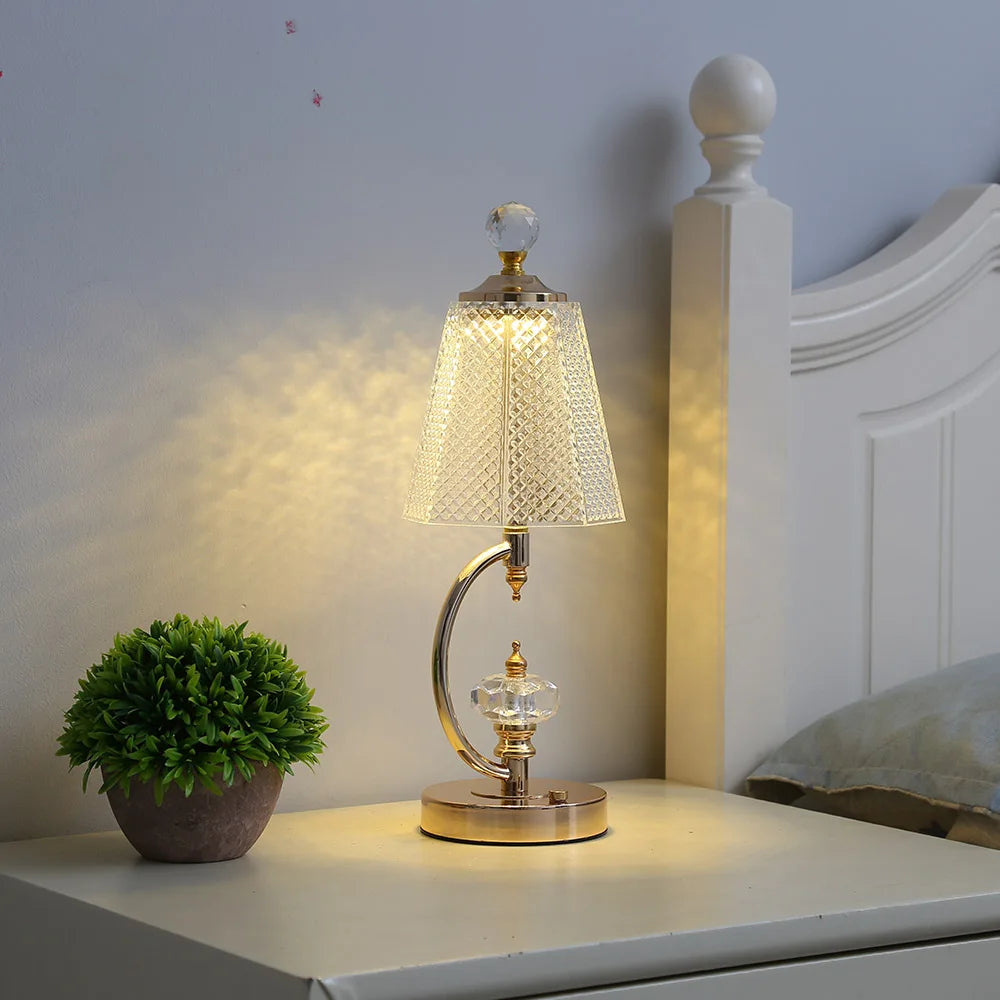 CrystalBeam | Golden Crystal Lamp9