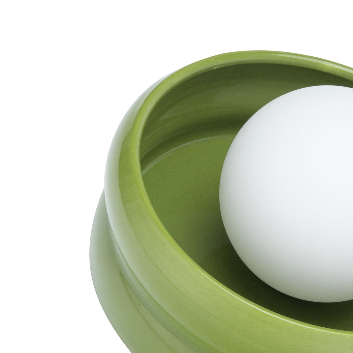RingGlow | Elegant Round Ceramic Wall Light