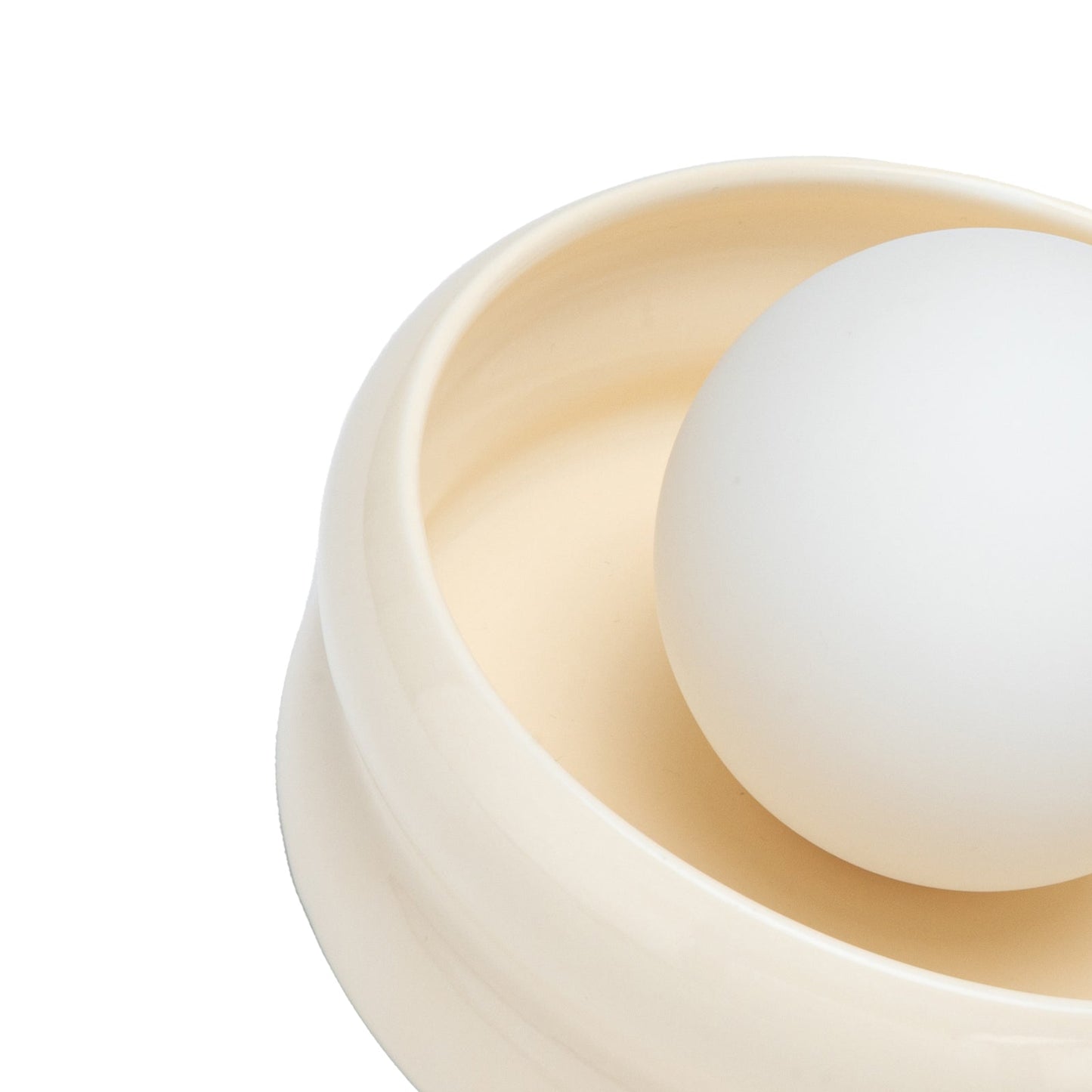 RingGlow | Elegant Round Ceramic Wall Light