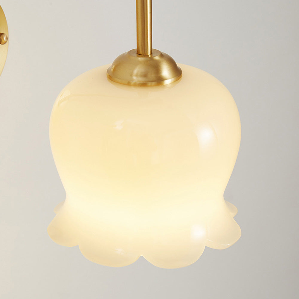 BlossomBright | Artistic Flower Glass Wall Light