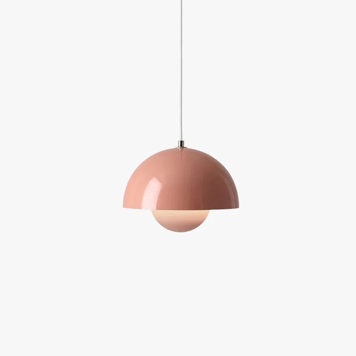 ScandiPetal | Elegant Pendant Light with Floral Touch