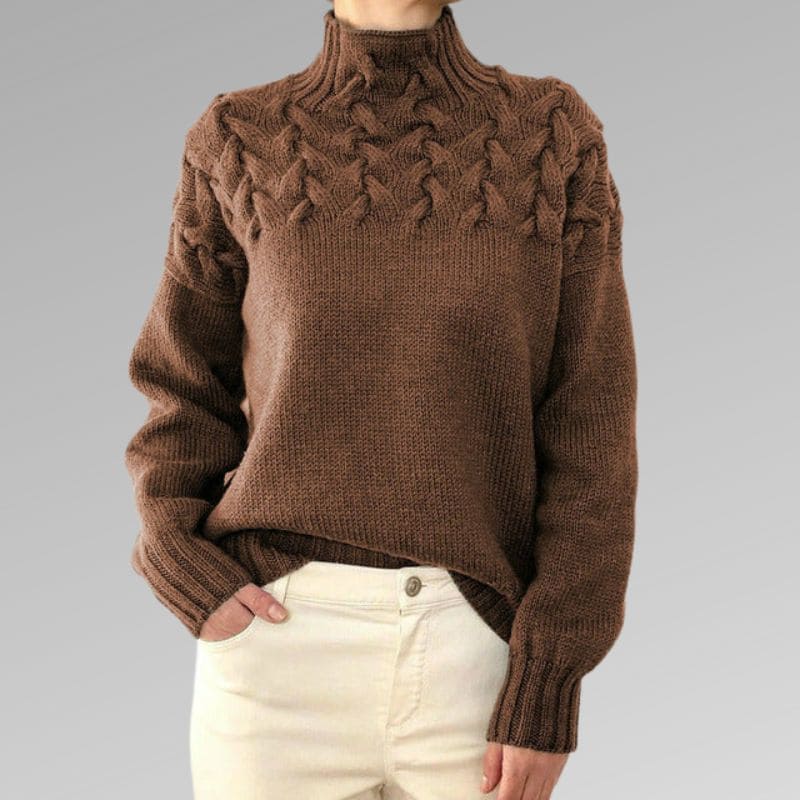 Denice | High-Neck Sweater2