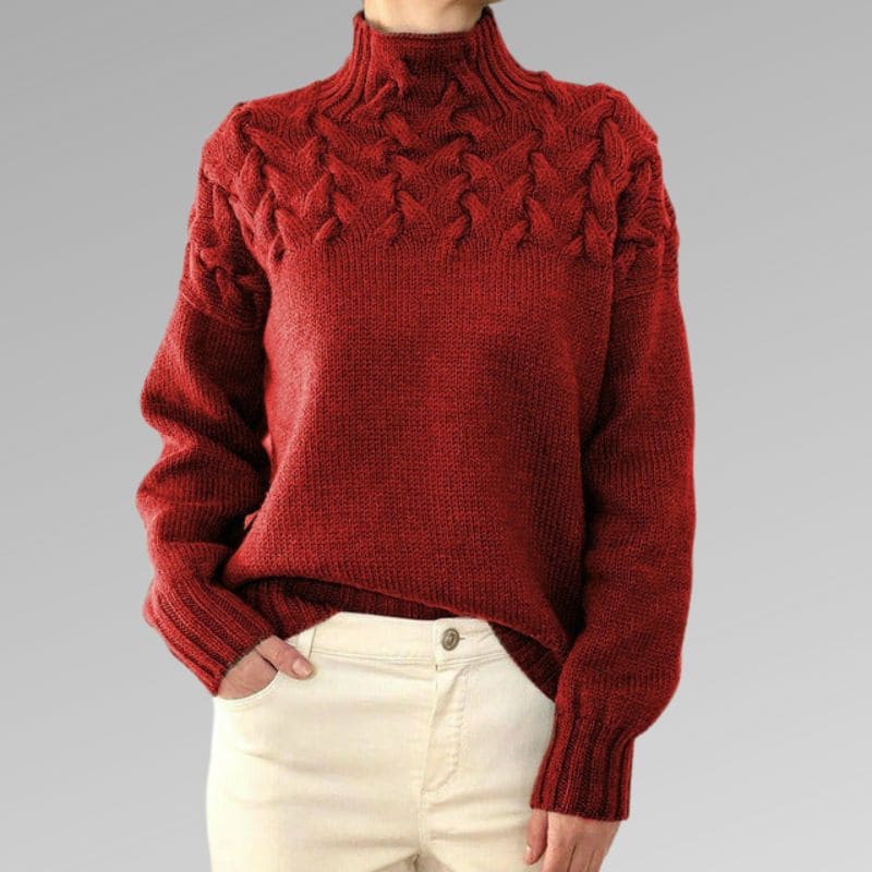 Denice | High-Neck Sweater4